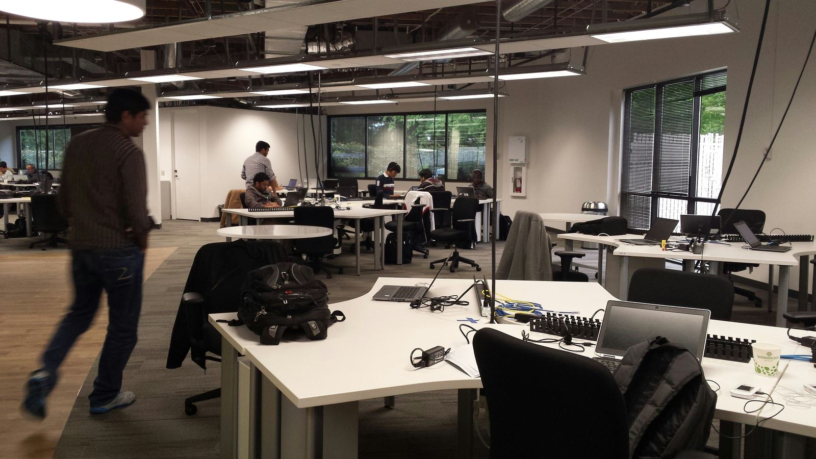 Corporate office environment